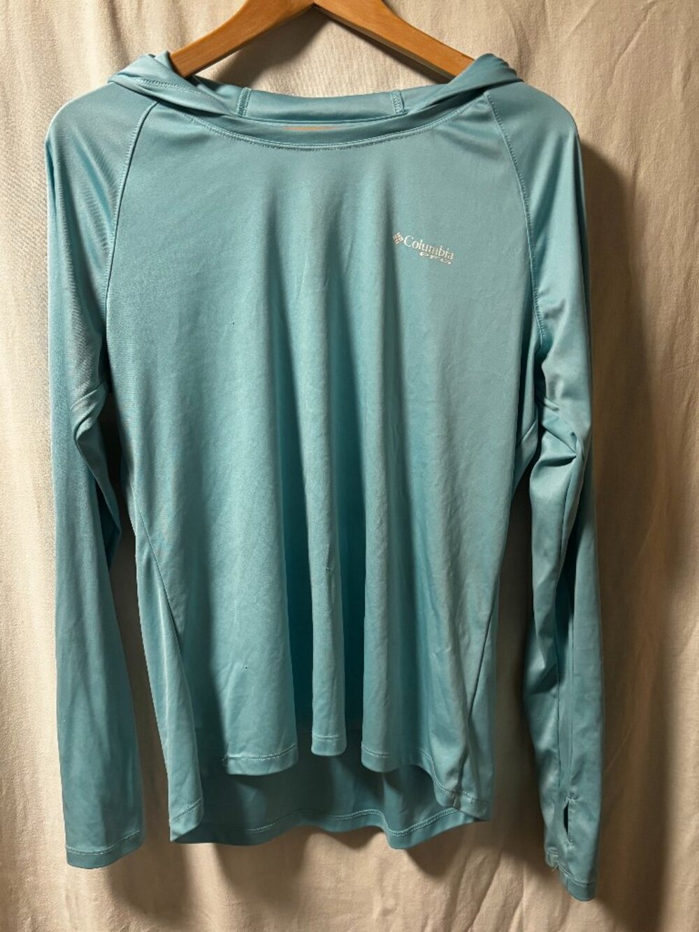 Columbia Women's UV protective hoodie.